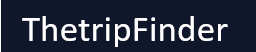 Thetripfinder